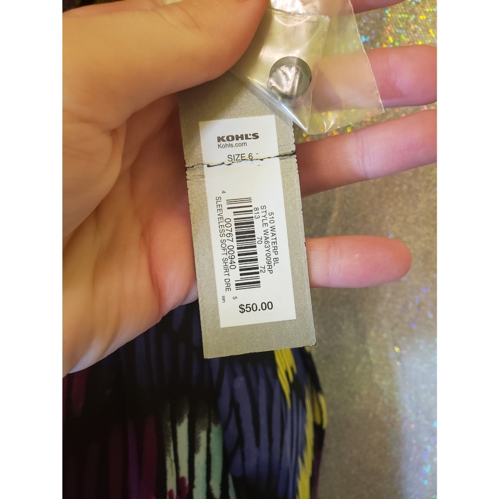 Apt 9 Size 6 Multicolored Dress - Picture 4 of 4
